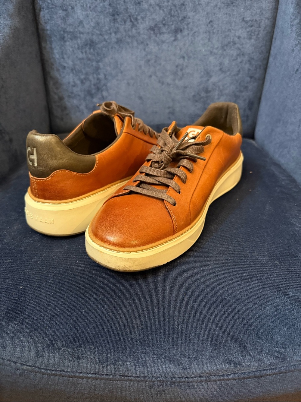 Men’s Cole Haan GrandPro Topspin Sneaker. CH British Tan. 9.5.